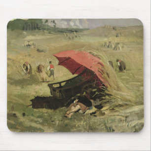 赤い日よけ、c.1860 マウスパッド