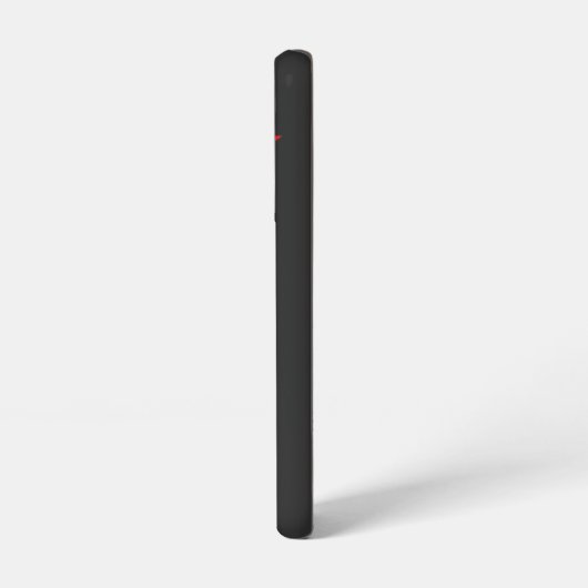 赤い星とジグザグ矢印 SAMSUNG GALAXYケース (左側面)