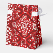 赤い星と渦巻き模様の好意ボックス フェイバーボックス (裏面サイド)