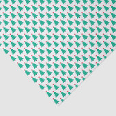 赤い星の小さなクリスマスツリー 薄葉紙 (詳細)