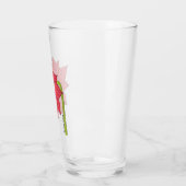 赤い星の花 タンブラーグラス (左)