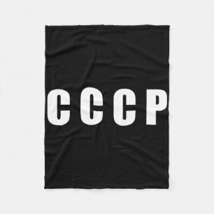 赤い星 ウソビエト CCCP ソビエト連邦 ロシア レトロ コミュニスト フリースブランケット
