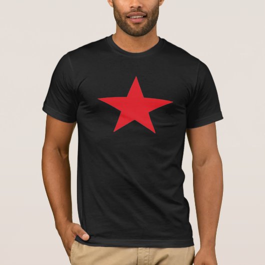 赤い星 Tシャツ (正面)