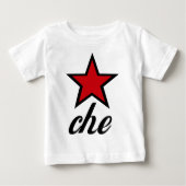 赤い星Che Guevara! ベビーTシャツ (正面)