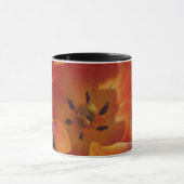 赤い春の花 マグカップ (中央)