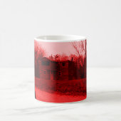 赤い暗闇のコーヒーマグまたはカップのミズーリ コーヒーマグカップ (中央)