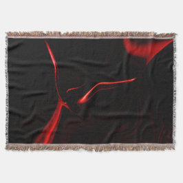 赤い曲線または最も暗い赤い背景の起伏 スローブランケット