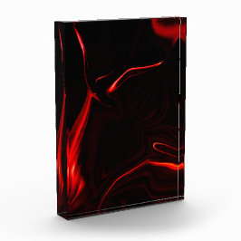 赤い曲線または最も暗い赤い背景の起伏 フォトブロック