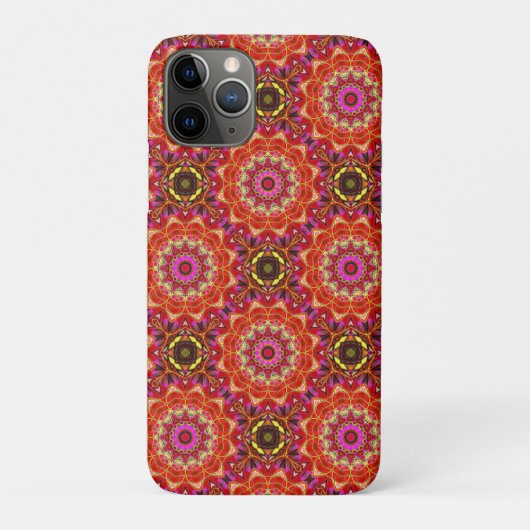 赤い曼荼羅 Case-Mate iPhoneケース (裏)