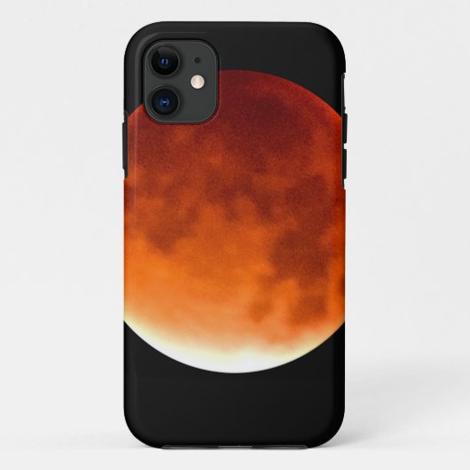 赤い月が昇る Case-Mate iPhoneケース (裏面)