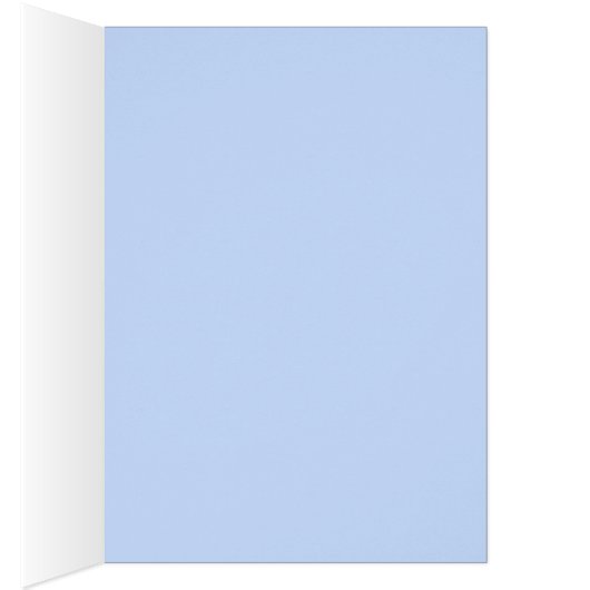 赤い木、すべての行事空白のグリーティングカード (内側 (右))