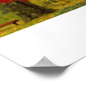 赤い木 ポスター (角)