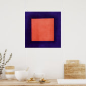 赤い木 ポスター (キッチン)