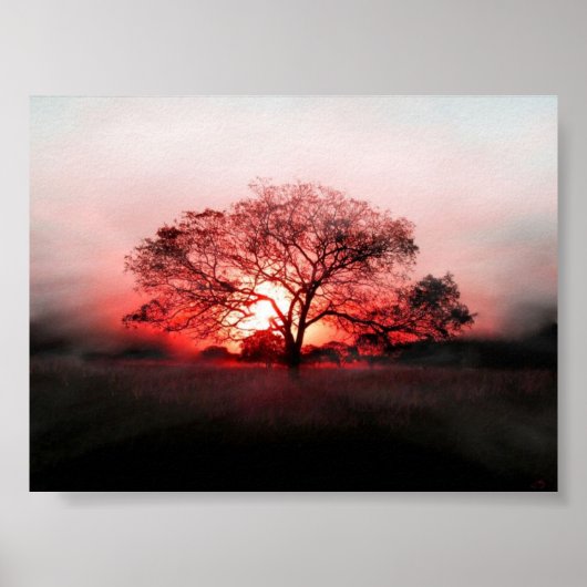 赤い木 ポスター (正面)