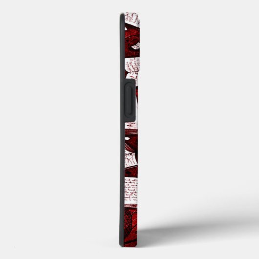 赤い本の背景 Case-Mate iPhoneケース (裏面 / 右)