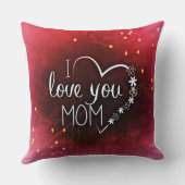 赤い枕の中の愛 クッション (裏面)