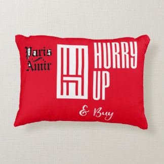 赤い枕2 アクセントクッション