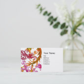 赤い果実が渦巻く 名刺 (スタンド正面)