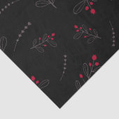 赤い果実と離れクリスマスブラック 薄葉紙 (詳細)