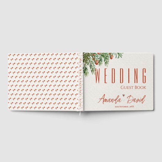 赤い果実と離れスクリスフェスティバル結婚ズ ゲストブック (全面)
