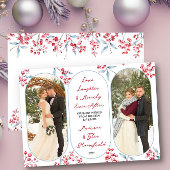 赤い果実の後に楽しく新しい写真 シーズンカード