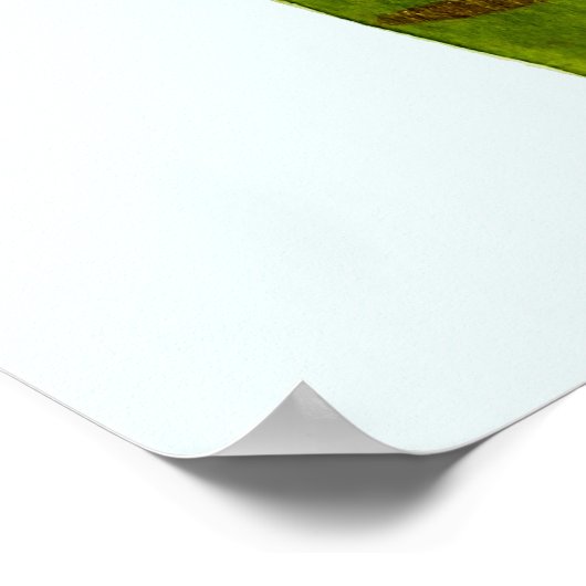 赤い果実の水の色クリスマス ポスター