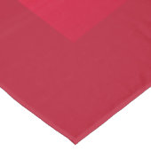 赤い果実を持つクリスマスリース テーブルクロス (アングル)