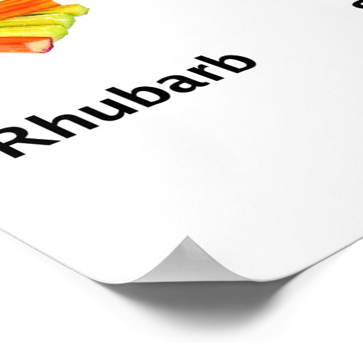 赤い果実及び野菜 ポスター (角)