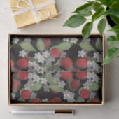 赤い果実，さくらんぼ 薄葉紙 (ギフト)