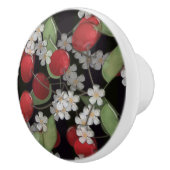 赤い果実 セラミックノブ (右)