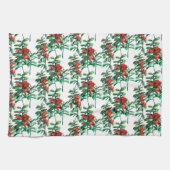 赤い果実,ランゴンベリー キッチンタオル (横)