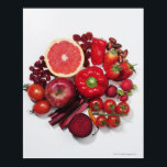 赤い果物と野菜の選択。 ポスター<br><div class="desc">アセットID: 121489791 / David Malan /赤い果物と野菜の選択。</div>