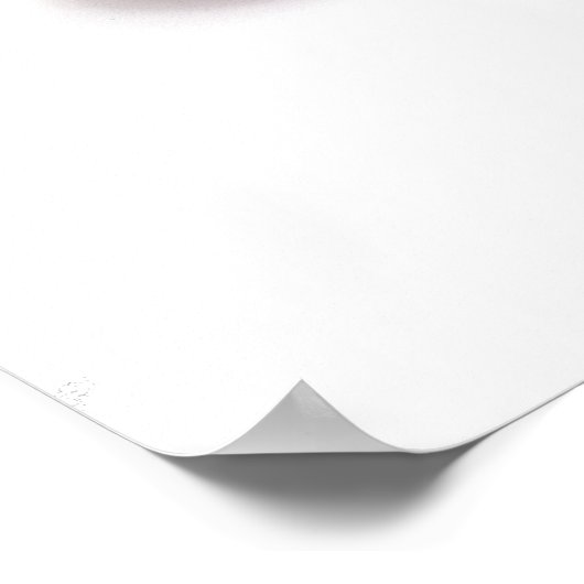 赤い果物と野菜 ポスター (角)