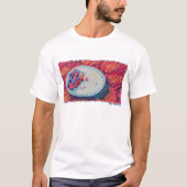 赤い果物のボウル Tシャツ (正面)