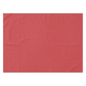 赤い格子模様 テーブルクロス (正面(横))