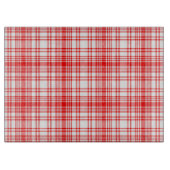 赤い格子縞 カッティングボード (正面)