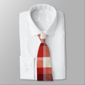 赤い格子縞 ネクタイ (タイ)