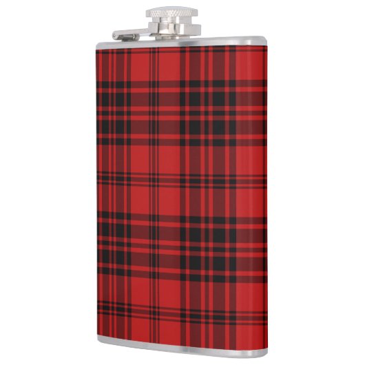 赤い格子縞 フラスク (左)