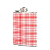 赤い格子縞 フラスク (左)