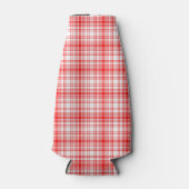 赤い格子縞 ボトルクーラー (正面)