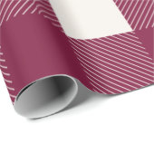赤い格子縞 ラッピングペーパー (ロールコーナー)