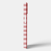 赤い格子縞 Case-Mate iPhoneケース (裏面 / 右)