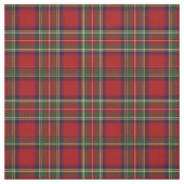 赤い格子織物 ファブリック (見本)