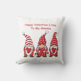 赤い格言とハートパーソナライズされたバレンタインデー クッション