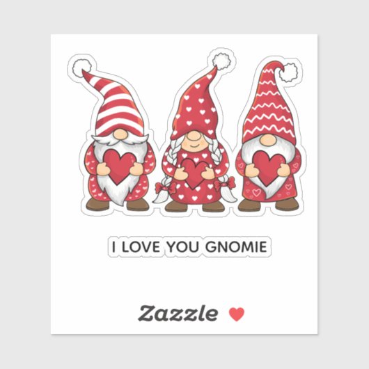 赤い格言とハートパーソナライズされたバレンタインデー シール (シート)