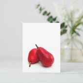 赤い梨 ポストカード (スタンド正面)