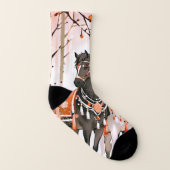 赤い森の中の馬 ソックス (右外側)