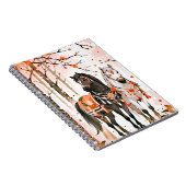 赤い森の中の馬 ノートブック (右側)