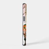 赤い森の馬 カスタムネーム iPhone 15ケース (右側面)