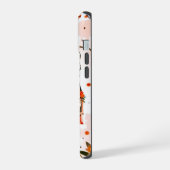 赤い森の馬 カスタムネーム iPhone 15ケース (左側面)